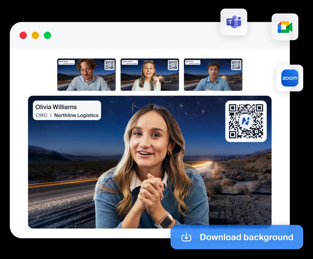 email signature second image