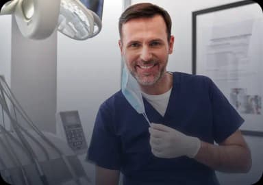 Digital business card for a dentist