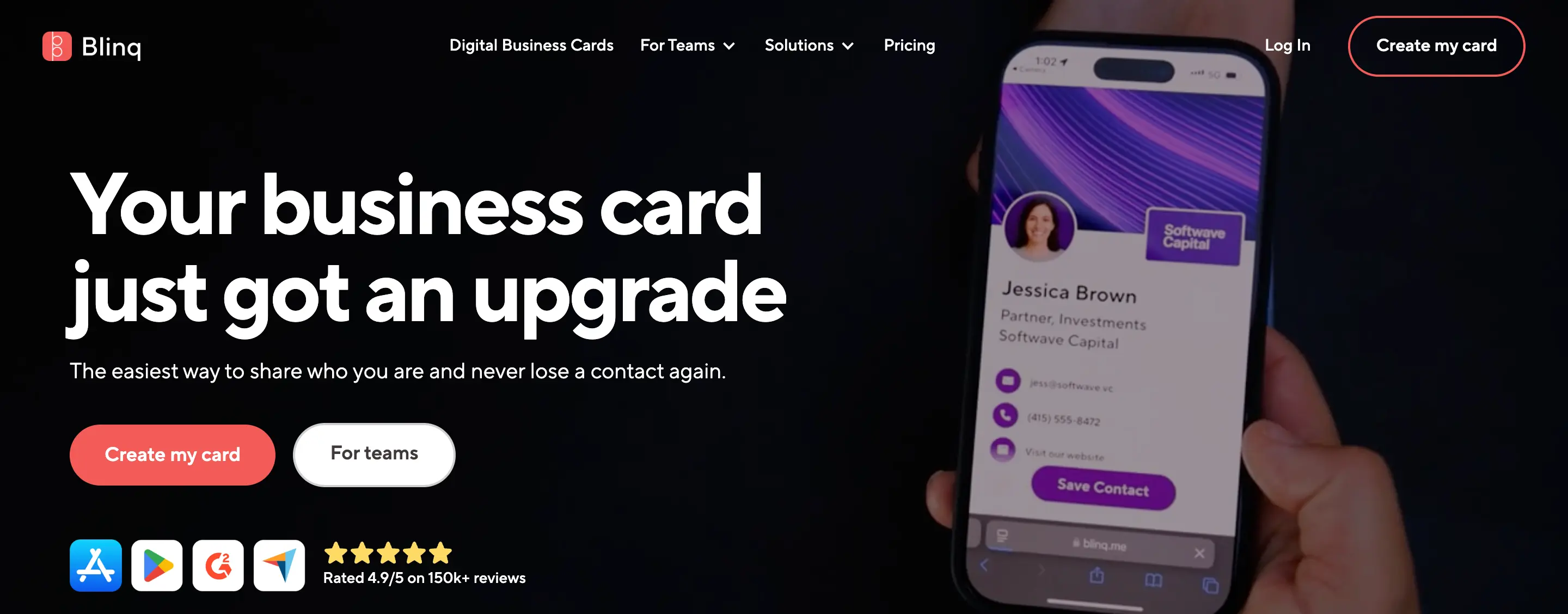Blinq Pricing Snapshot