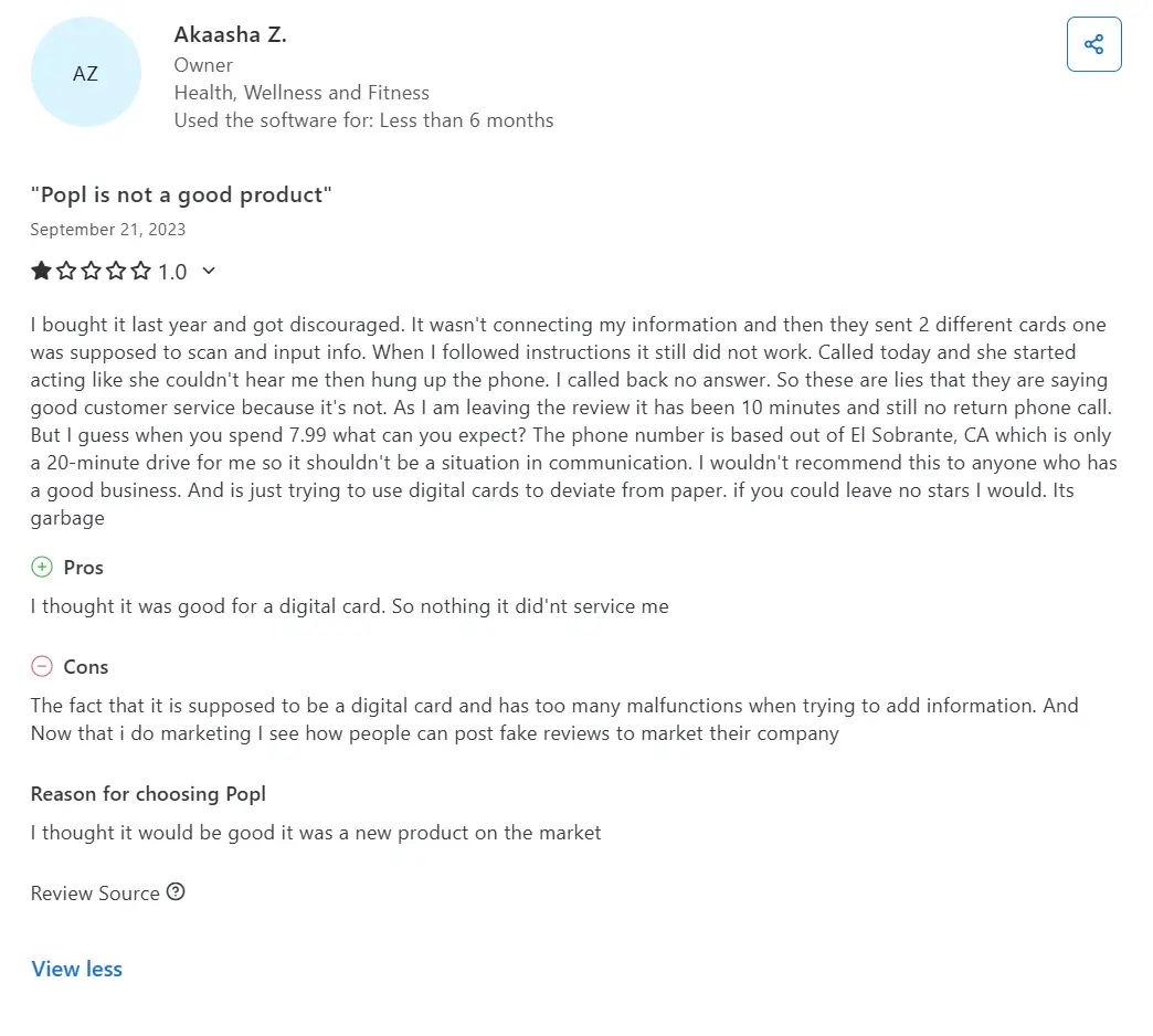 Popl vs Dot - User Review #2