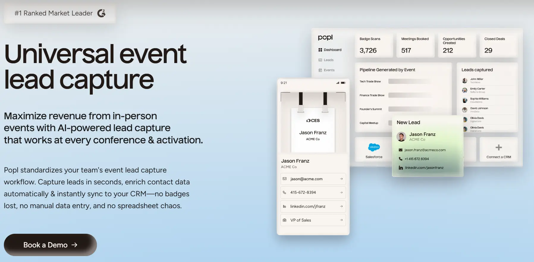 Popl Alternatives - Popl Overview (Event Capture)