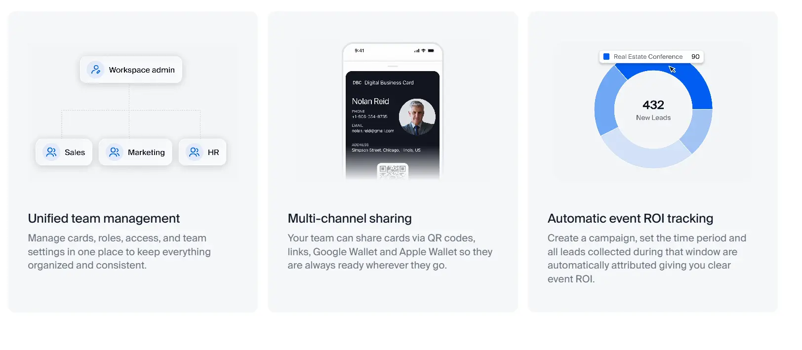 HiHello vs Blinq vs DBC - DBC Features
