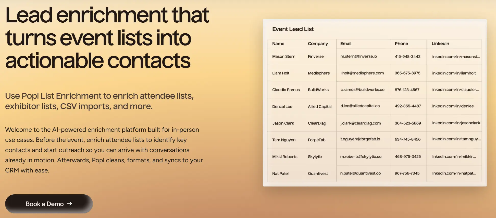 Popl Alternatives - Popl Overview (Lead Enrichment)