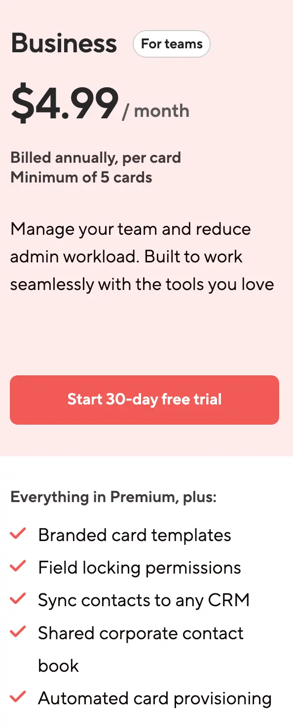 Blinq Pricing - Business Plan