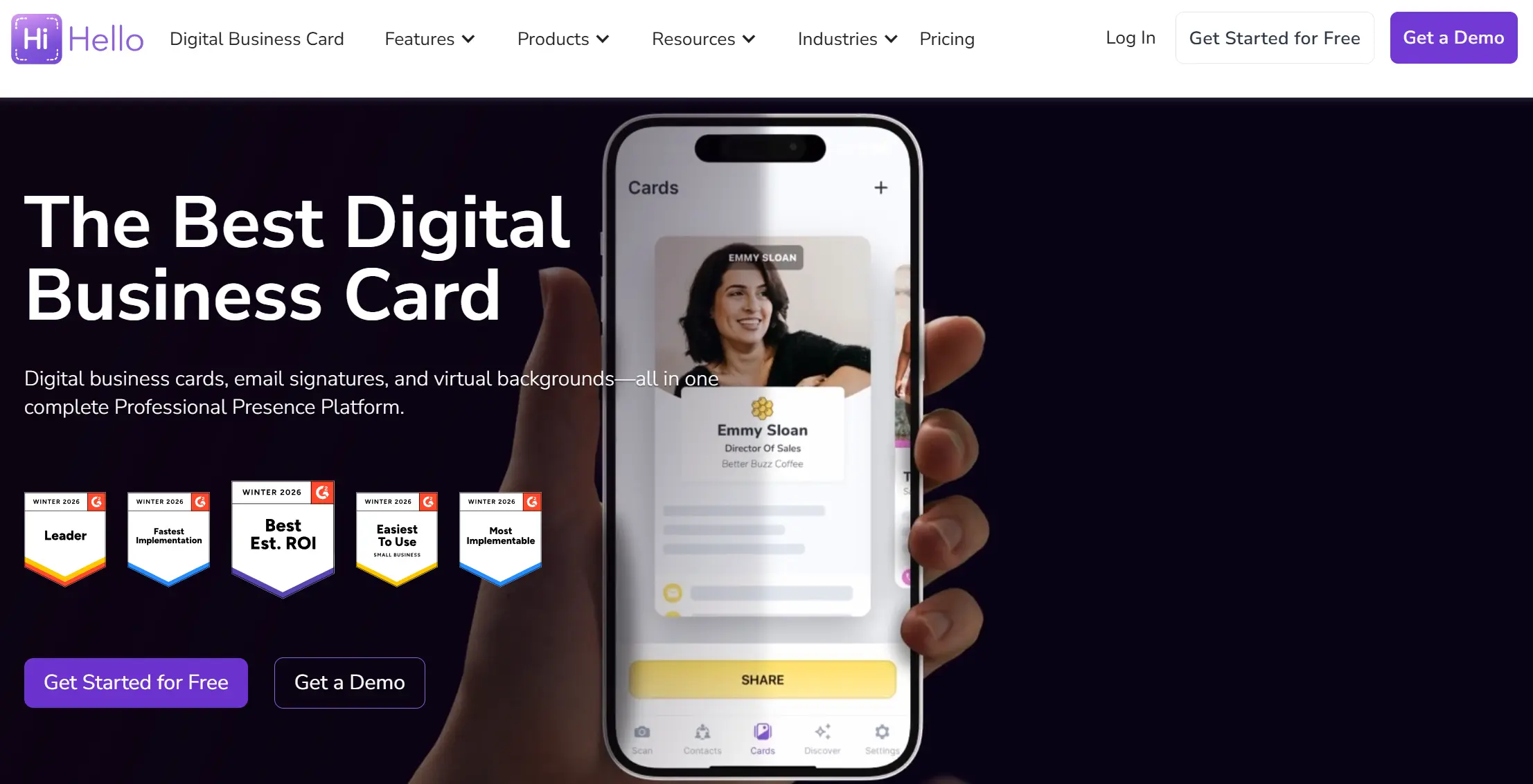 Popl vs HiHello - HiHello Overview